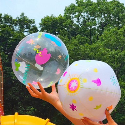 [미아아트] 투명 비치볼 만들기 꾸미기 세트