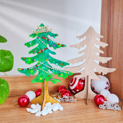 [미아아트] 크리스마스 트리 전나무 만들기 우드 diy 키트