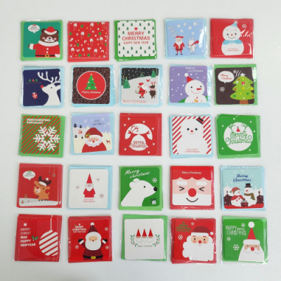 [미아아트] 크리스마스 카드 만들기 패키지 50pcs DIY 키트