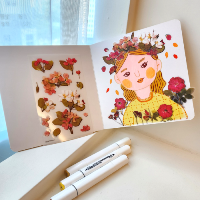 [미아아트] 스크랩북 책만들기 10p