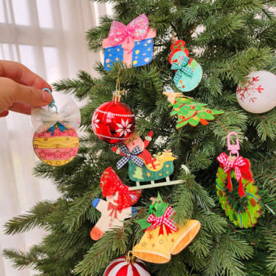 [미아아트] 크리스마스 리본 키링 만들기 DIY 키트