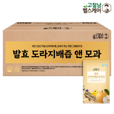 [고철남헬스케어] 발효도라지배즙 앤 모과 80ml x 100포
