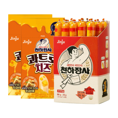 [천하장사] 소시지 왕봉스틱 X 3팩