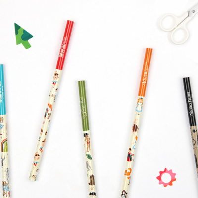 [북프렌즈] 세계문학 연필 5종 패키지