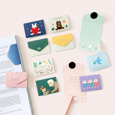 [북프렌즈] 문학 마그네틱 북마크 카드
