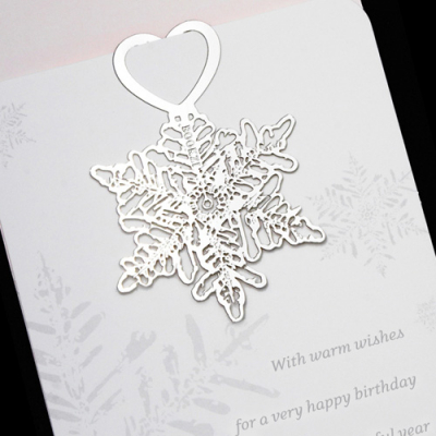 [북프렌즈] 북마크 카드 중첩 (눈송이)