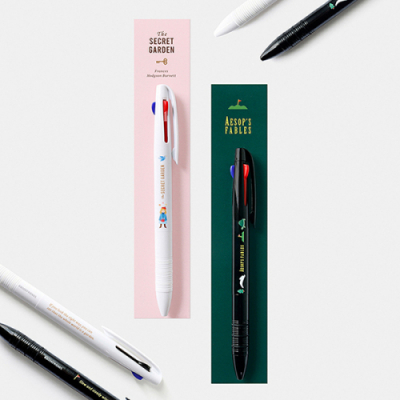 [북프렌즈] 문학 동화 3색 볼펜