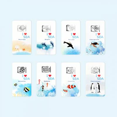 [북프렌즈] 북마크 I love sea 바다 동물
