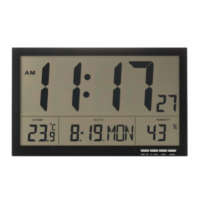 [플라이토] F811 LCD 탁상 벽시계 36cm