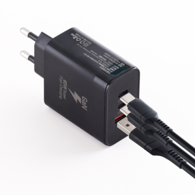 [플라이토] GaN 65W PD 초고속 멀티 충전기 3포트