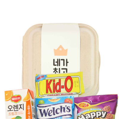 [우리아이선물용품] 음료간식 구디백 행사 응원 선물 (무료라벨포함)