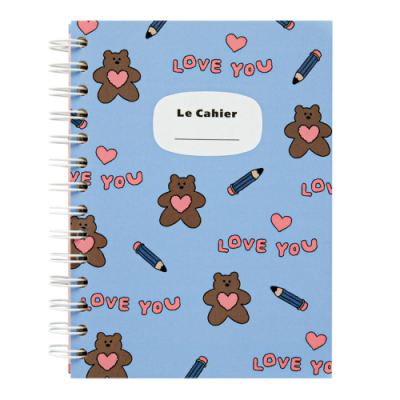 [아트박스] 캐릭터 스프링노트 96매 (2종)