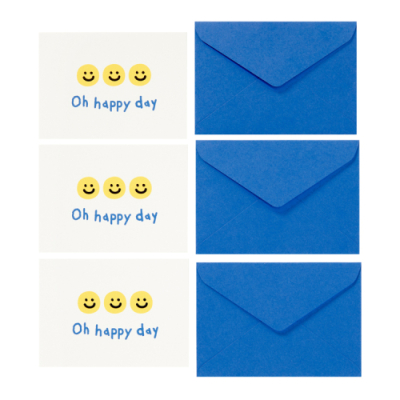 [아트박스] 인비테이션 카드 세트 3매입 (3종)