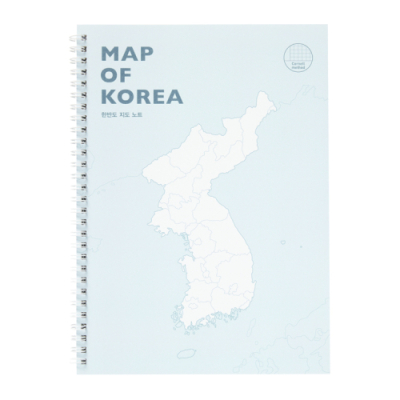 [아트박스] 한국지도 스프링노트
