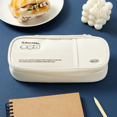 [아트박스] 프렌즈 파우치 아이보리