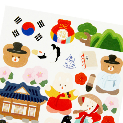 [아트박스] 한국 전통 스티커 (3종)