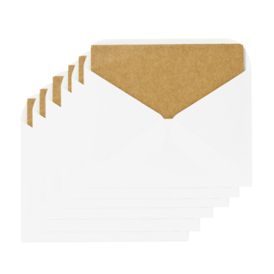 [아트박스] 크라프트 미니 카드세트 6매