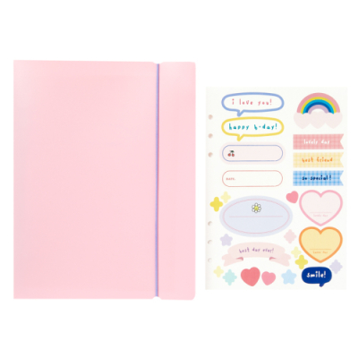 [아트박스] A5 6공 pp앨범+스티커 (2종)