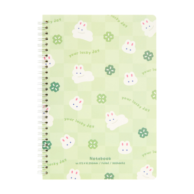 [아트박스] 클로버토끼/ 심플블루 스프링노트 (2종)