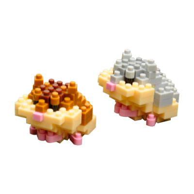 [아토블럭] 나노블럭 햄스터 D2wh