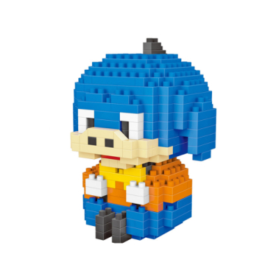 [아토블럭] 나노블럭 블루 돼지코 당나귀 296LN