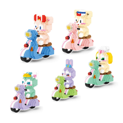 [아토블럭] 나노블럭 스쿠터 시리즈 (6종 택1)