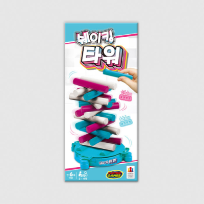 [코리아보드게임즈] 쉐이킹 타워(2인~4인,복불복)