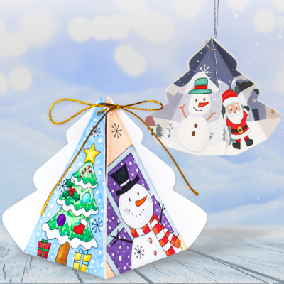 [미술샘] 크리스마스 트리 오너먼트