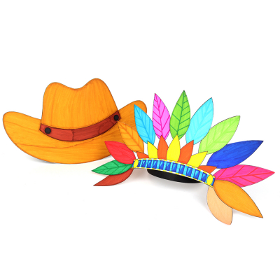 [미술샘] 세계 전통모자쓰고 여행을 떠나요