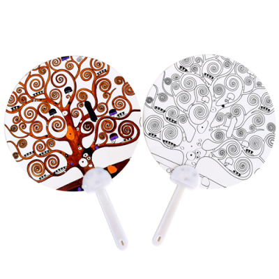 [미술샘] 명화 도안부채