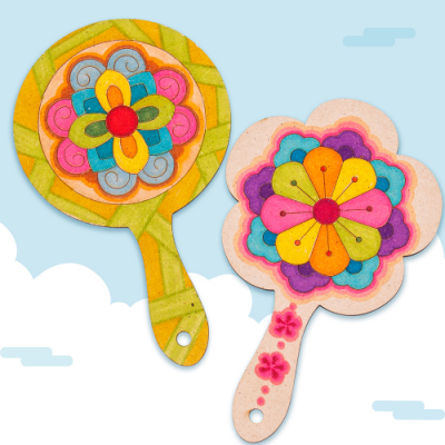 [미술샘] MDF 전통문양 손거울