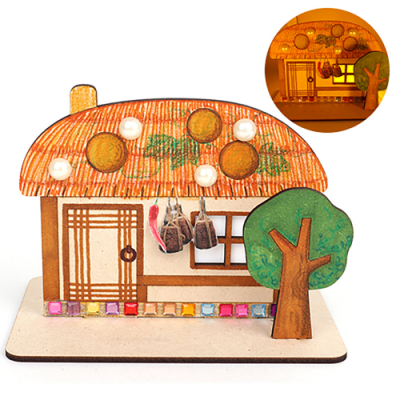 [미술샘] MDF 정겨운 초가집