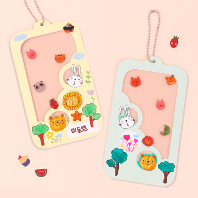 [미술샘] 큐티 투명 책갈피