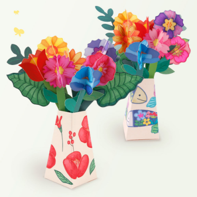 [미술샘] 컬러링 꽃꽂이 화병