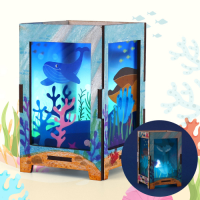 [미술샘] 바닷속 투명 장식등