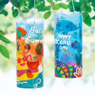 [미술샘] 여름 바다풍경 원통모빌