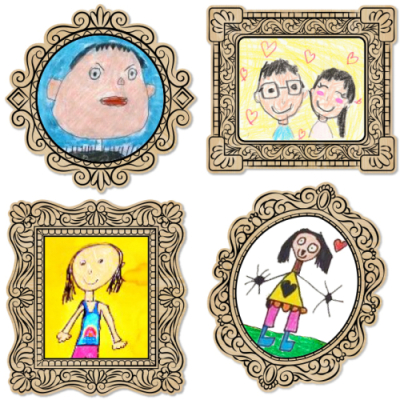 [아트롤링]나의 자존감액자(6인용)