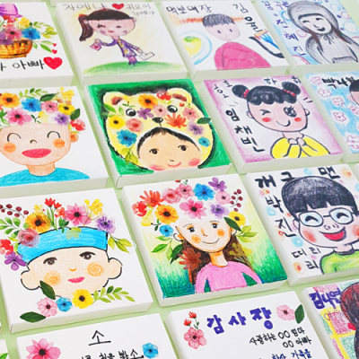 [아트롤링]내가 만드는 무지액자(꽃스티커 옵션)