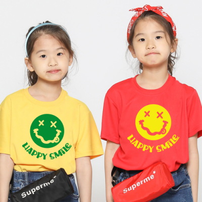 [탑앤탑] No.6 하하호호 (반팔 / 30수 / 1도)