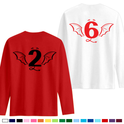 [탑앤탑] No.36 데빌백넘버 (긴팔 / 30수 / 등판 1도)