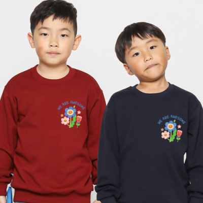 [탑앤탑] No.29 플라워어썸 (특양면 맨투맨 / 전사)