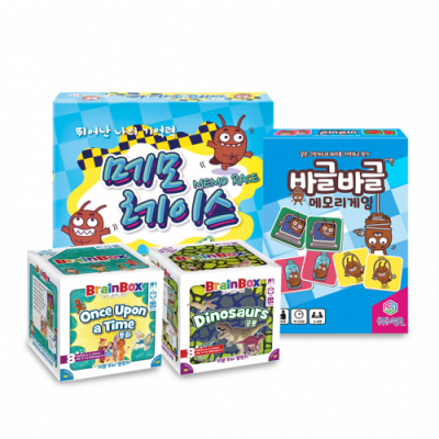 [놀이속의세상] 기억력 향상 보드게임 세트(4종)