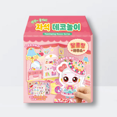 [아쎈제이제이] 새콤달콤 캐치티니핑 시즌4 달콤핑 자석 데코놀이 인형 스티커