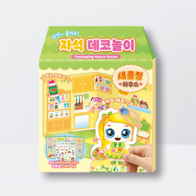 [아쎈제이제이] 새콤달콤 캐치티니핑 시즌4 새콤핑 자석 데코놀이 인형 스티커