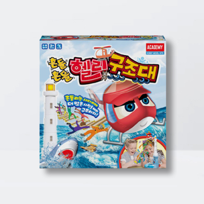 [아쎈제이제이] 아카데미과학 헬리구조대 사다리 보드게임