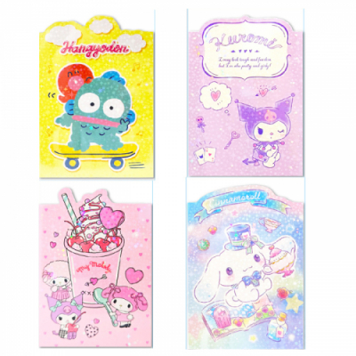 [산리오캐릭터즈]산리오 트윙클 접착메모잇세트 (랜덤1개)