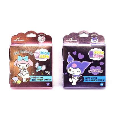 [산리오캐릭터즈]산리오200개롤스티커(랜덤)
