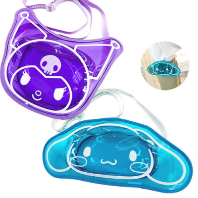 [산리오캐릭터즈]산리오 투명 젤리 크로스백 (2종택1)