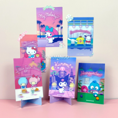 [산리오캘기터즈]산리오 감성템 3D스탠드 엽서 (랜덤1개)