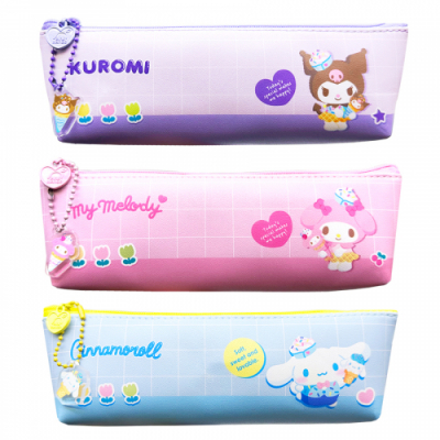 [산리오캐릭터즈]산리오 스윗 납작 파우치 (3종택1)